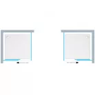 Kolpa San Virgo UNI TK 120x80 zuhanykabin Brill profil 513170