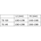 Kolpa San FLEX TS 120+TS 55 jobbos brill profil átlátszó üveg 528040