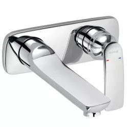 KLUDI BALANCE süllyesztett kétlyukas csaptelep króm 18 cm KL-522460575 rajza