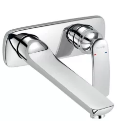 KLUDI BALANCE süllyesztett 2 lyukas csaptelep króm 23 cm KL-522470575 rajza
