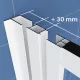 Kolpa San SQ Line K 30 profil Silver 527440