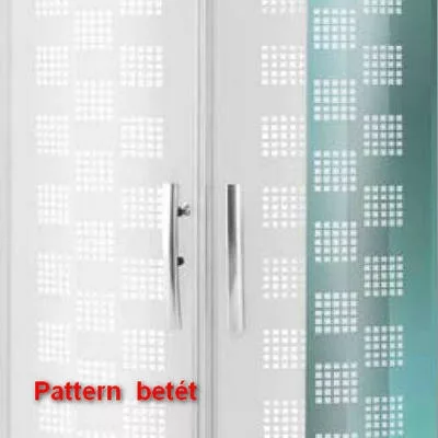 Roltechnik PXR2N 900 Design Plus íves zuhanykabin brillant profil pattern betét (532-900R55N-00-17)