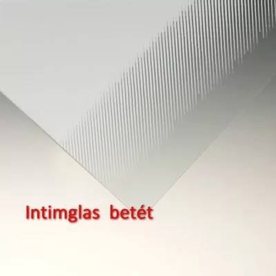 Roltechnik LLDO2 900 kétszárnyas zuhanyajtó brillant profil intimglass üveg (552-9000000-00-21)