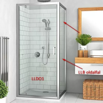 Roltechnik LLB 700 oldalfal brillant profil intimglass üveg (553-7000000-00-21)