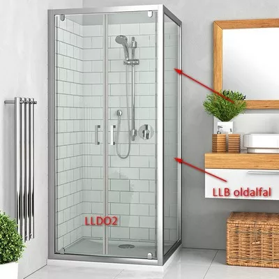 Roltechnik LLB 800 oldalfal brillant profil intimglass üveg (553-8000000-00-21)