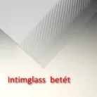 Roltechnik LLS2 800x800 szögletes zuhanykabin brillant profil intimglass betét (554-8000000-00-21)