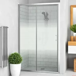   Roltechnik LLD2 1600 kétrészes zuhanyajtó brillant profil intimglass üveg (556-1600000-00-21)