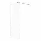 Kolo GEO Walk-In oldalfal ezüst profil átlátszó Reflex üveg 200x140 cm 560.169.00.3 rajza