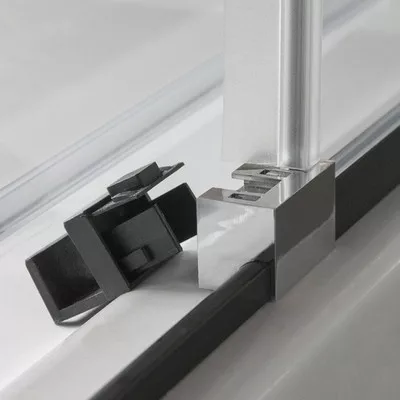 Roltechnik ECS2L 800 zuhanyajtó brillant profil transparent betét balos (560-800000l-00-02)
