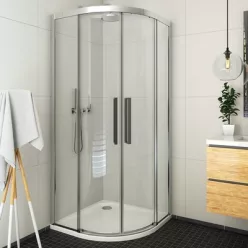   Roltechnik ECR2N 1000 íves zuhanykabin brillant profil transparent betét (561-1000000-00-02)