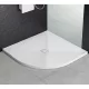 Kolpa San Lavolta kerrock zuhanytálca 100x100 fehér íves 561330 rajza