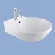Alföldi Mollis Dew 47 cm mosdó fehér 7019 47 01 rajza