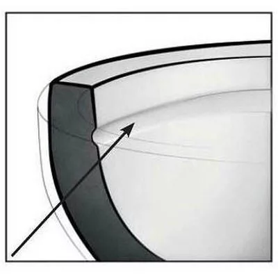 Alföldi Formo kombipack mélyöblítésű fali WC csésze CleanFlush (7060 HR 01)