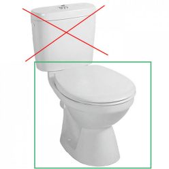 Alföldi Saval 2.0 monoblokkos WC csésze 7090 19 01 rajza