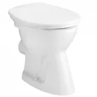 Alföldi Bázis mélyöblítésű WC hátsó kifolyás CleanFlush 7093 R0 01 rajz