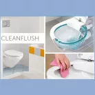 ALFÖLDI Bázis WC lapos hátsó CleanFlush fehér 7095 R0 01