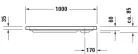 Duravit D-Code Zuhanytálca fehér (720093000000000)