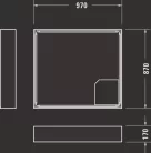 Duravit D-Code Zuhanytálca fehér (720107000000000)