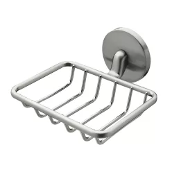 Bisk VIRGINIA 72083 matt króm rácsos szappantartó (72083)