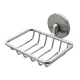 Bisk VIRGINIA 72083 matt króm rácsos szappantartó (72083)