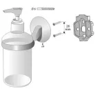 Bisk VIRGINIA szappanadagoló rozsdamentes acél (72089)