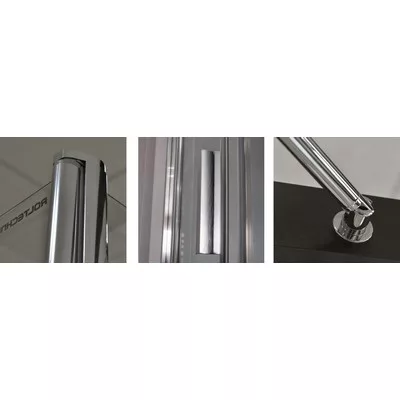 Roltechnik TB 900 zuhanyfal balos brillant profil intimglass betét (725-900000l-00-20)
