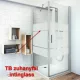Roltechnik TB 900 zuhanyfal balos ezüst profil intimglass betét (725-900000l-01-20)