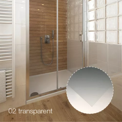 Roltechnik TV2 kádparaván fix résszel transparent brillant 732-9700000-00-02