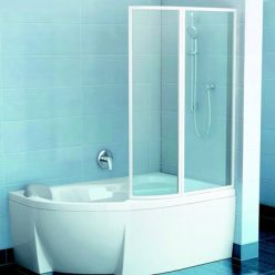 Ravak Rosa VSK2 140 kádparaván jobb transparent