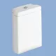 Alföldi LINER monoblokkos WC csésze műszaki rajz oldalnézet