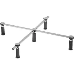  Duravit D-Code Zuhanytálca lábrésze szürke (790129000000000)