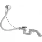 Duravit bowdenes kád le és túlfolyó koplett 53 cm króm 790225000001000 rajz
