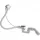 Duravit bowdenes kád le és túlfolyó koplett 53 cm króm 790225000001000 rajz