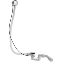   Duravit D-Code Le- és túlfolyógarnitúra króm (790226000001000)