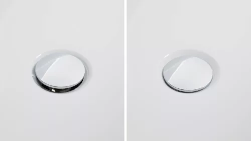 Duravit D-Code Le- és túlfolyógarnitúra króm (790227000001000)