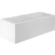 Duravit D-Code Fürdőkádtartó fehér (790472000000000)