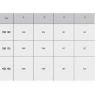 Ravak VS3 100  kádparavánfehér+rain