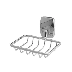   Bisk OREGON 79710 króm rácsos szappantartó matt betéttel  (79710)