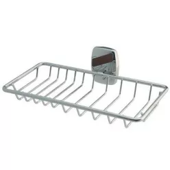   Bisk OREGON WOOD rácsos szivacstartó króm fa betéttel (79734)