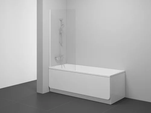Ravak NVS1-80 kádparaván matt fehér+transparent