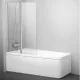 Ravak 10CVS2 100 balos fehér transparent kádparaván 7QLA0103Z1