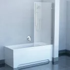 Ravak BVS1-80 kádparaván króm+transparent