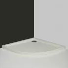Roltechnik Flat Round 800 íves zuhanytálca fehér (8000115)