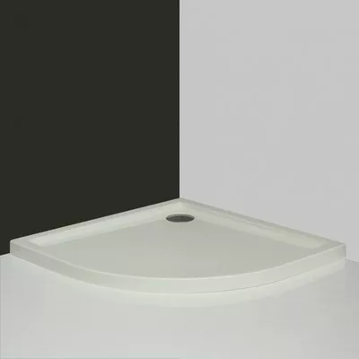 Roltechnik Flat Round 800 íves zuhanytálca fehér (8000115)