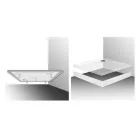 Roltechnik Flat Kvadro 900 szögletes zuhanytálca fehér (8000119)