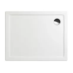   Roltechnik Flat Kvadro 100x80 téglalap alakú zuhanytálca fehér (8000121)