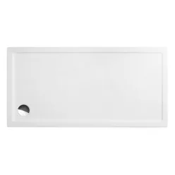  Roltechnik Flat Kvadro 150x75 széles téglalap alakú zuhanytálca fehér (8000243)