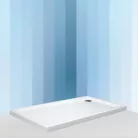 Roltechnik Flat Kvadro 150x75 széles téglalap alakú zuhanytálca fehér (8000243)