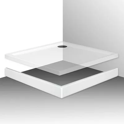 Roltechnik Flat Kvadro zuhanytálcához előlap 1000 mm (8010087)