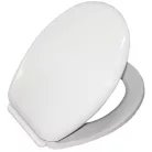 Bisk Yucca WC ülőke fehér PP műanyag Easy 80651 rajza